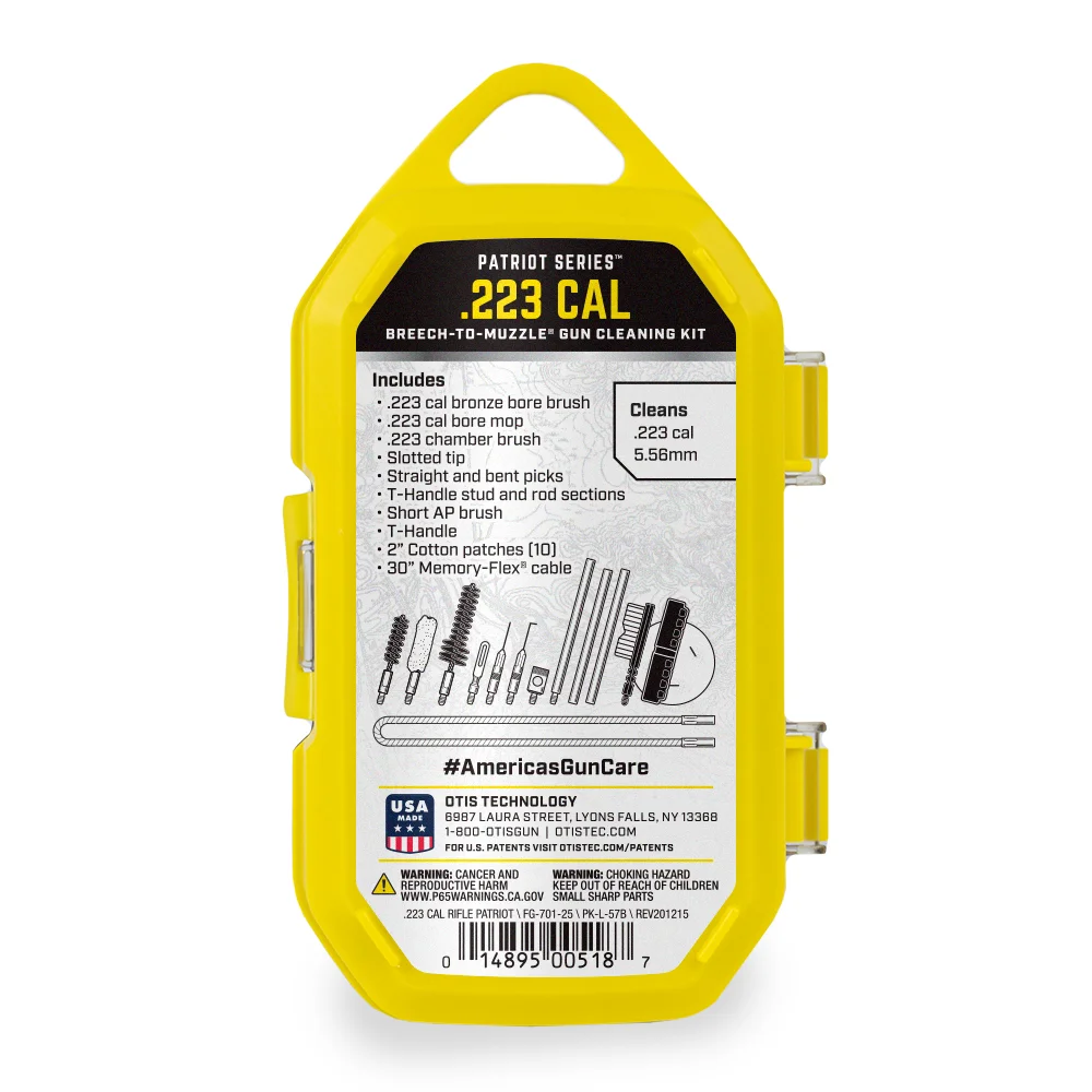 Otis Patriot Series Kit de Nettoyage pour Fusil cal .223 Rem, image 3 sur 3