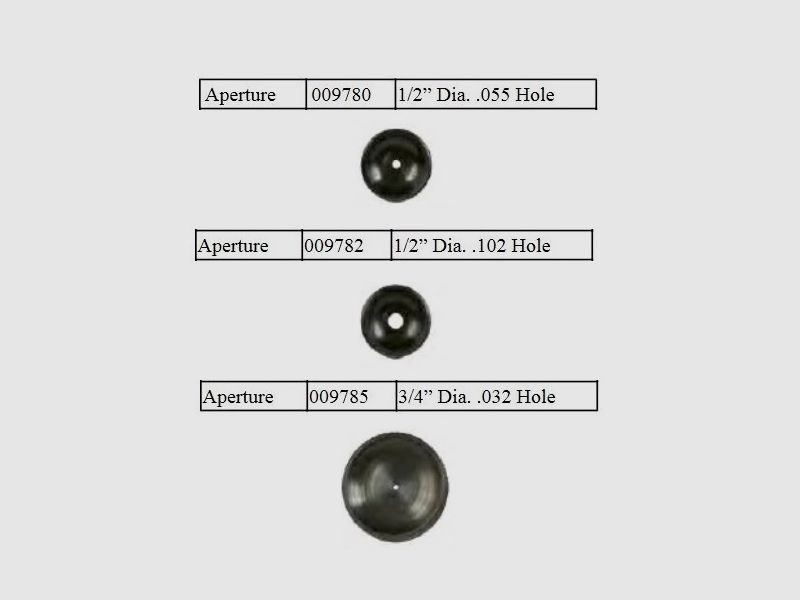 Peep Tang Sight Set Taurus Thunderbolt, immagine 3 di 3