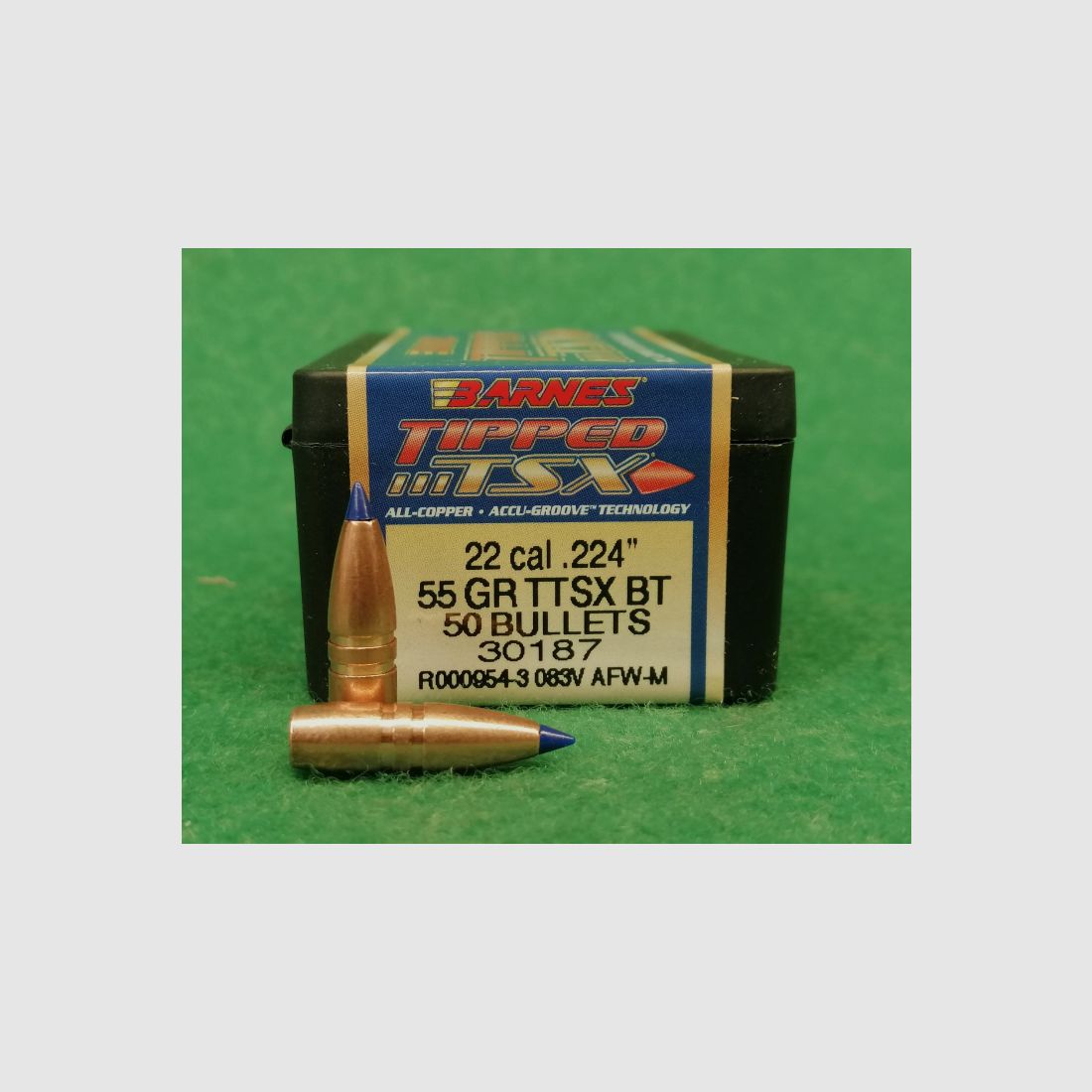 BARNES TTSX #30187 Kaliber .22 (.224) - 55 Grain