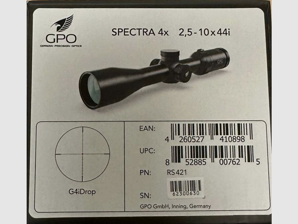 CZ 457 LRP in .22 lr  Black Threaded 20"  mit GPO Spectra 2,5-10x44i