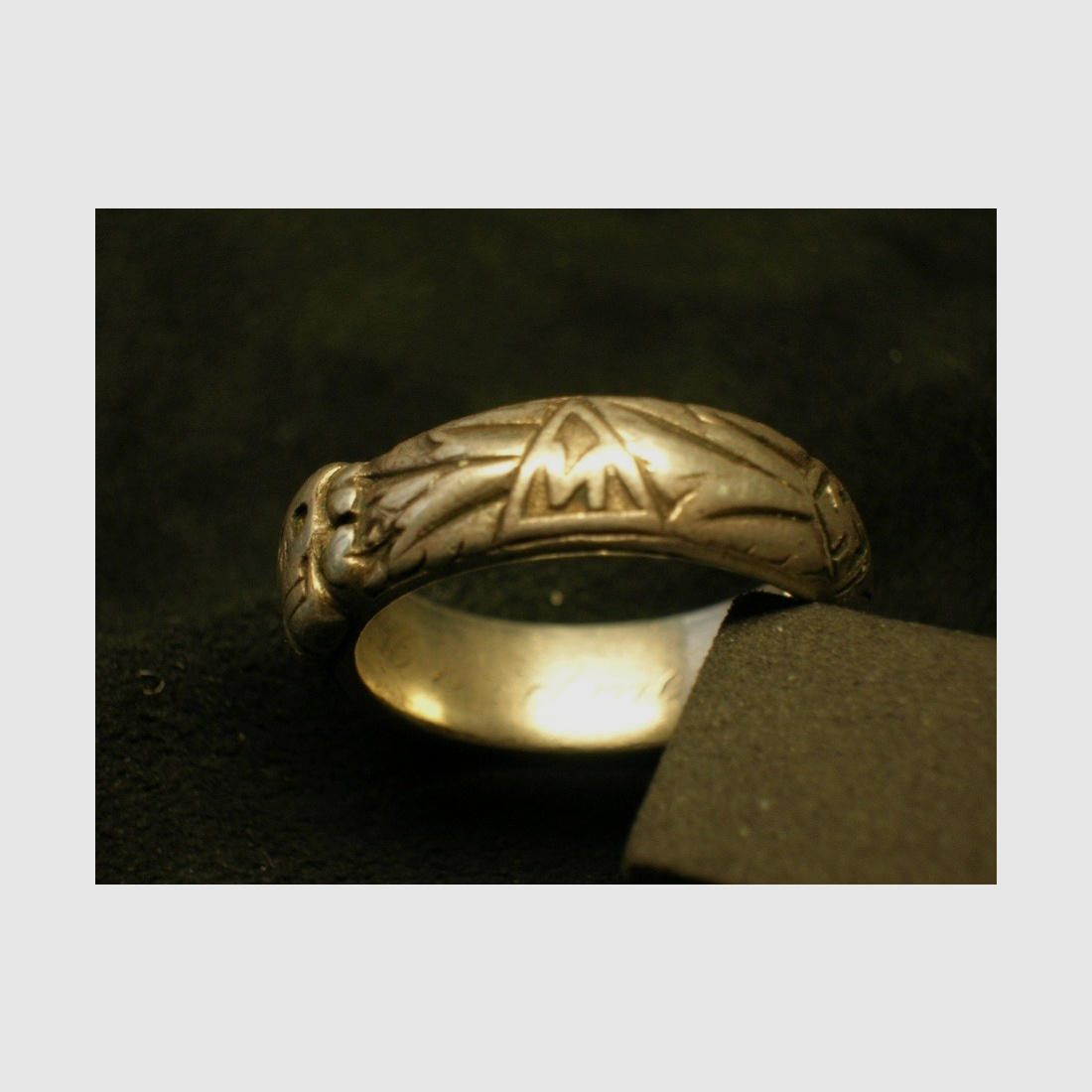 Anillo de plata SS Anillo de honor SS de la Segunda Guerra Mundial
