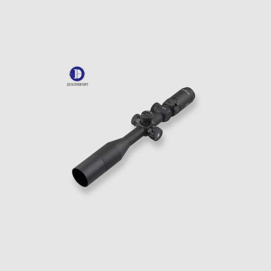 Discovery Optics 3-12x42 Zielfernrohr, 25,4 mm Rohrdurchmesser mit Seitenrad und Ringhalterung