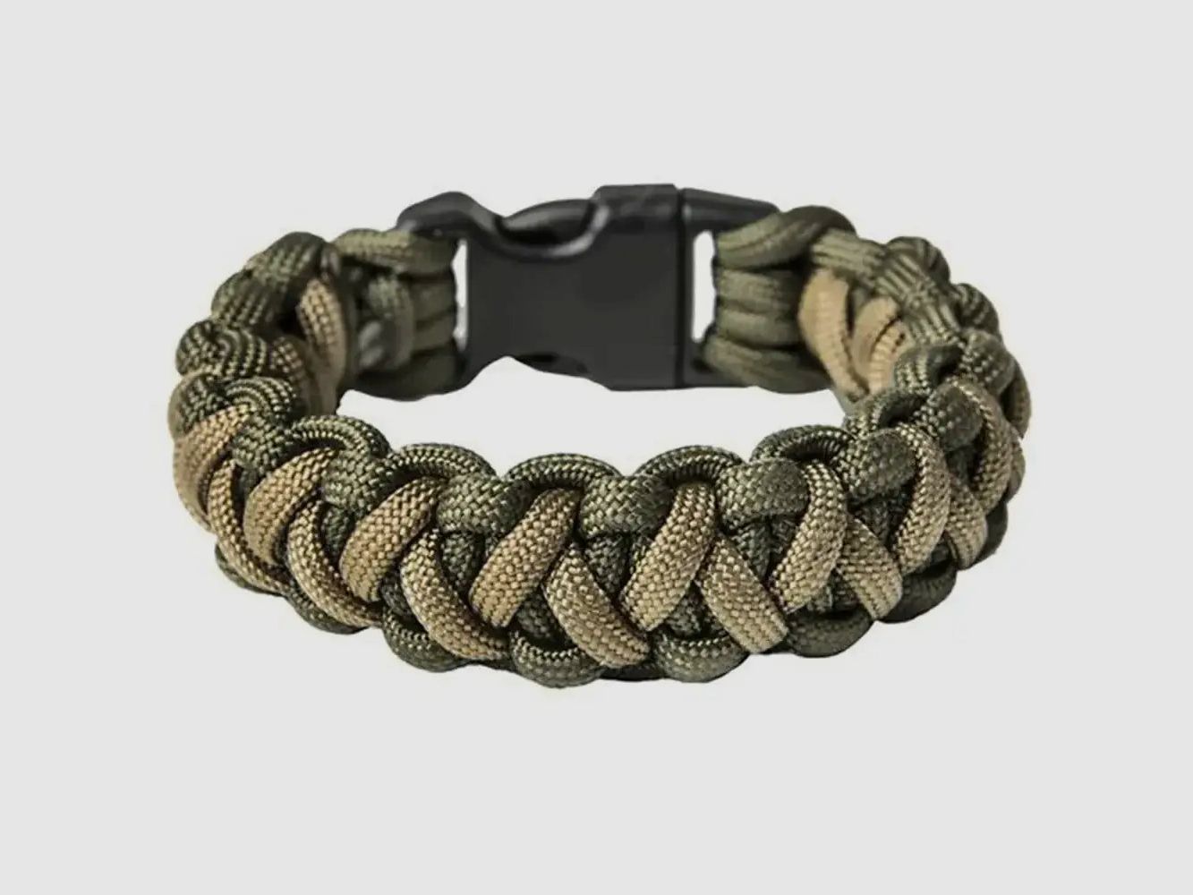 EDCX EDCX Bransoletka Paracord Solomon - Zielona / M