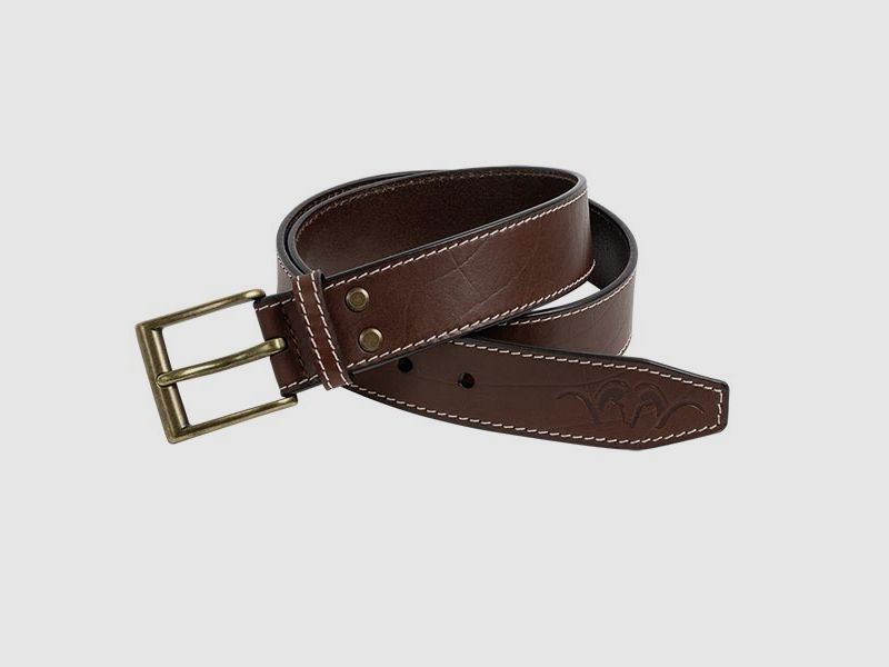 Cintura in pelle Blaser toffee