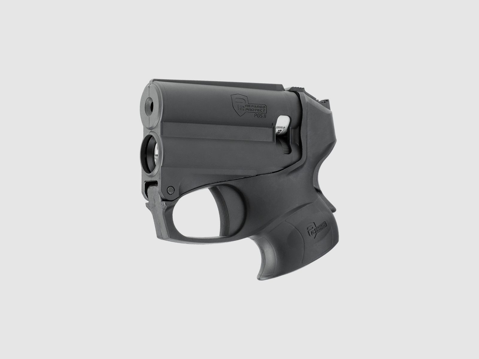 P2P pepper gun PGS II kit with flashlight black including 11 ml pepper cartridge