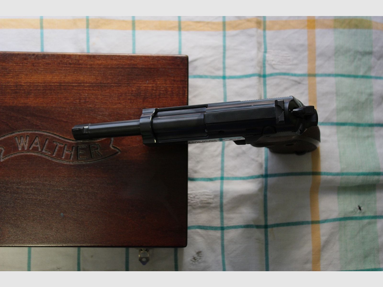 Walther Mod. HP 9mm Luger Jubiläumsmodell 60 Jahre Walther Heerespistole