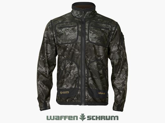 Härkila Wendefleecejacke Kamko Noctyx AXIS MSP® Black/Willow Green