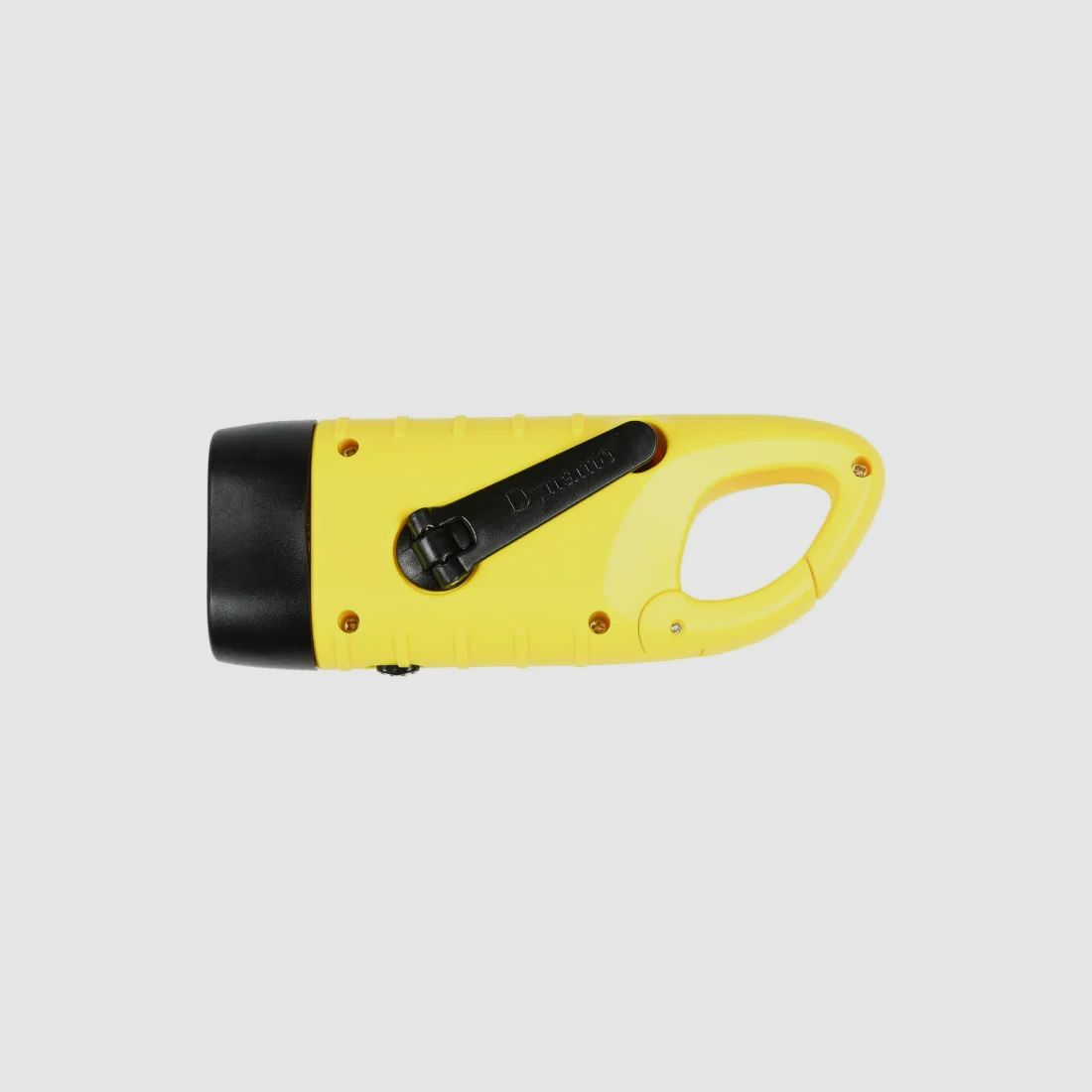 LED flashlight "Twin Power Dynamo" in yellow