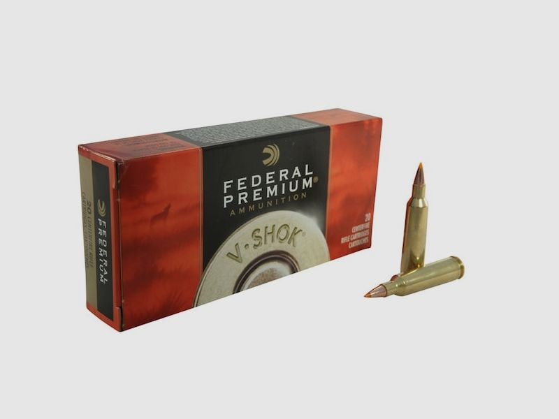 Federal Premium Varmint & Predator Nosler Ballistic Tip .220 Swift 40GR 20 Patronen