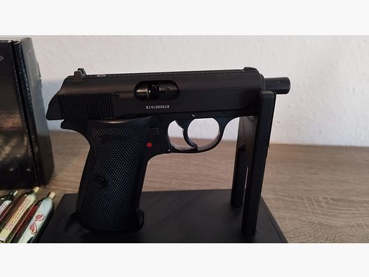 Walther PPK/S Legends mit Blowback und Zubehör Pistole 4,5mm BB CO2