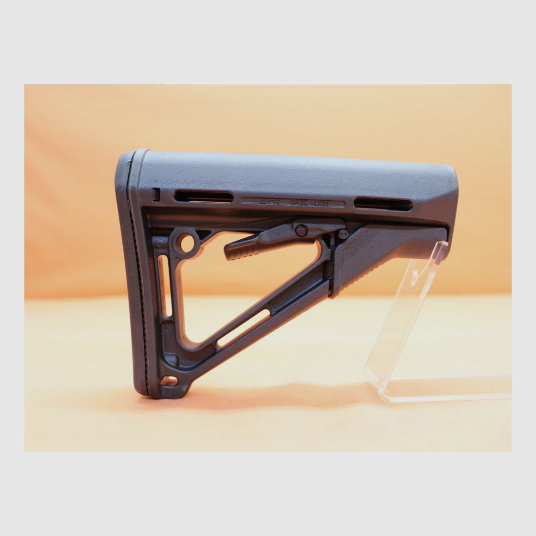 Magpul AR-15: Buttstock Magpul CTR (MAG310-BLK) MILSPEC Carbine Stock Polymer Black/ Schubschaft schwarz, Bild 2 von 5