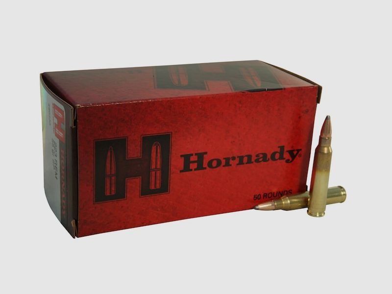Hornady Custom .223 Rem. 55GR Match SP 50 Patronen