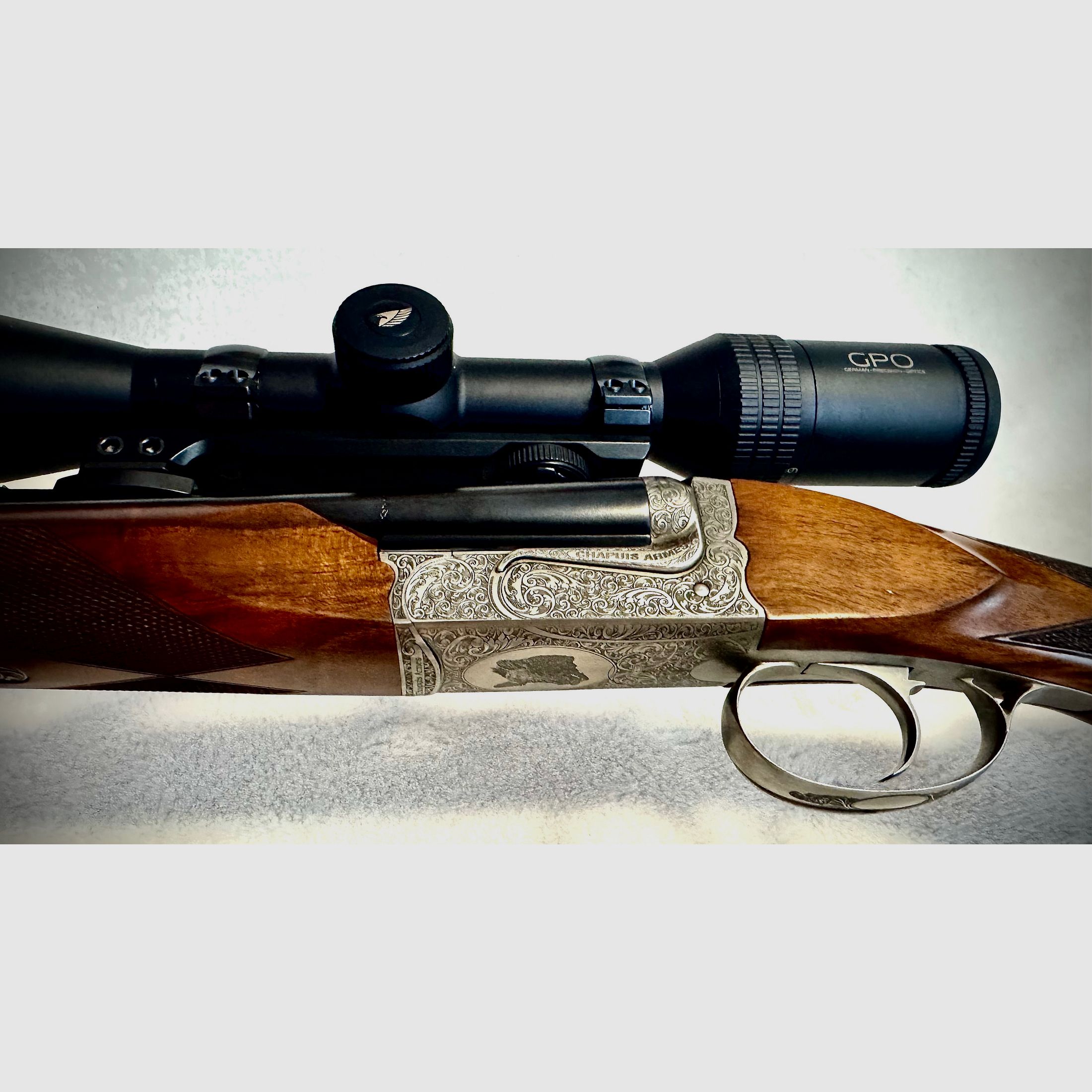 Double express Chapuis X4 8x57IRS éjecteurs mono-détente