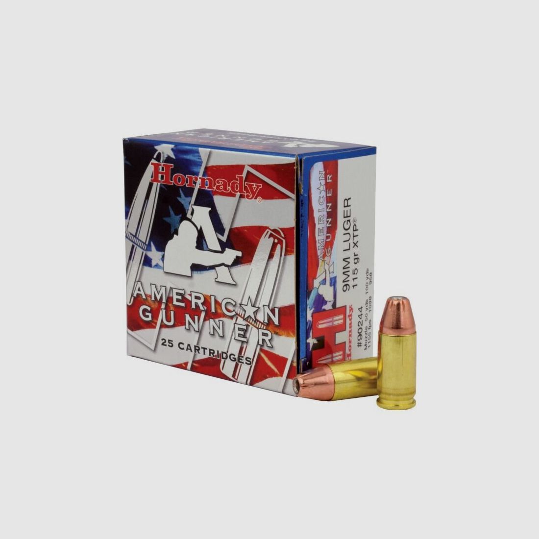 Hornady XTP 115grs - 25pcs
