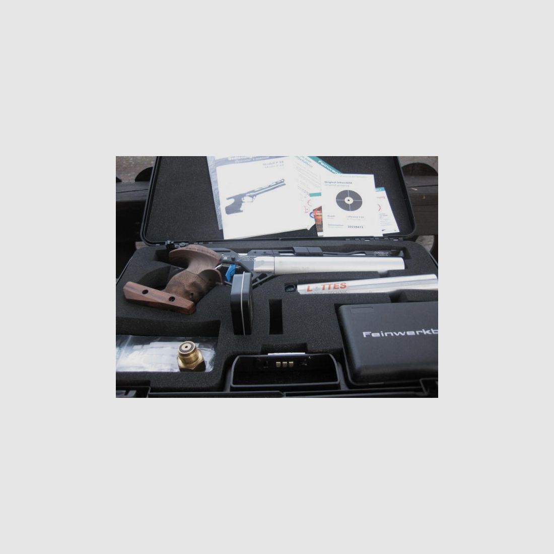 Feinwerkbau PX8 with warranty and accessory support