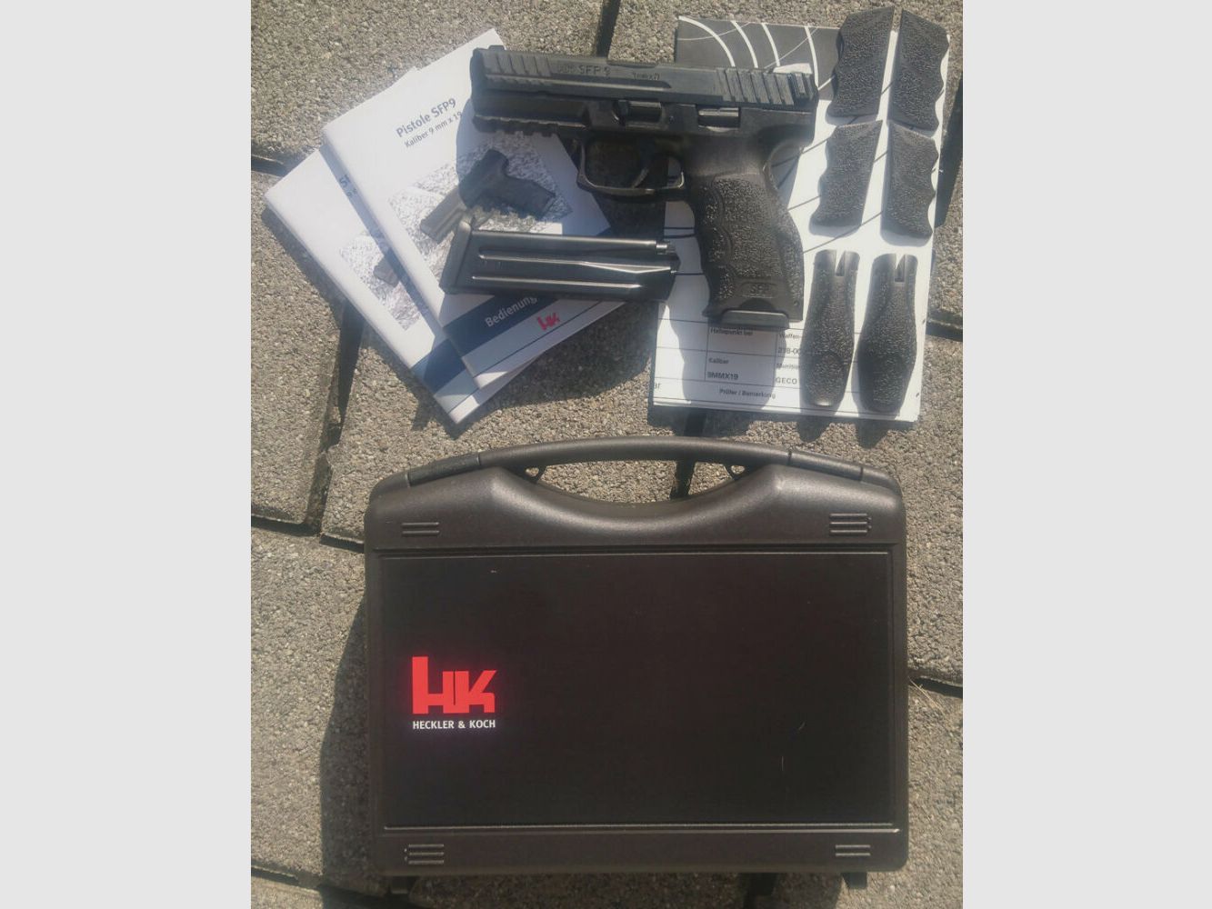 Heckler & Koch Pistole, Heckler & Koch SFP9-SF (Special Forces), 9x19; 9mm Para; 9mm Luger