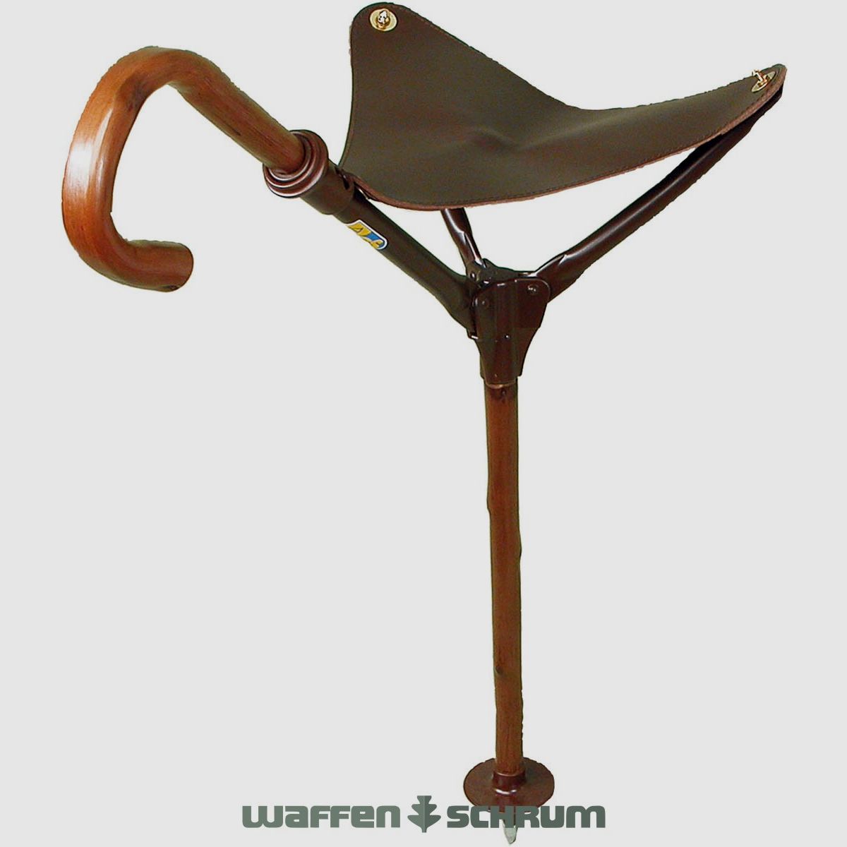 AKAH Sitzstock aus Kastanie