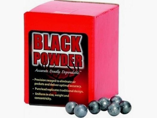 OGIVE Kal.36 HORNADY BLACK POWDER Schachtel 100 Stk