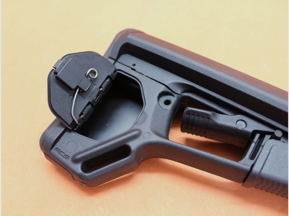 Magpul AR-15: Buttstock Magpul ACS-L (MAG378-BLK) MILSPEC Carbine Stock Polymer Black/ Schubschaft schwarz