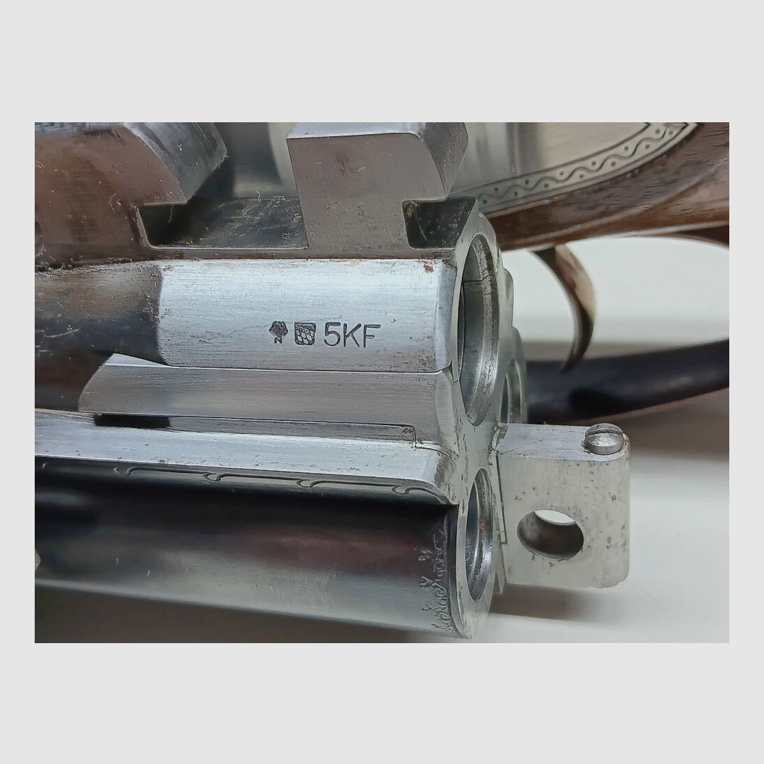 Heym Doppelbüchsdrilling Mod. 37 B