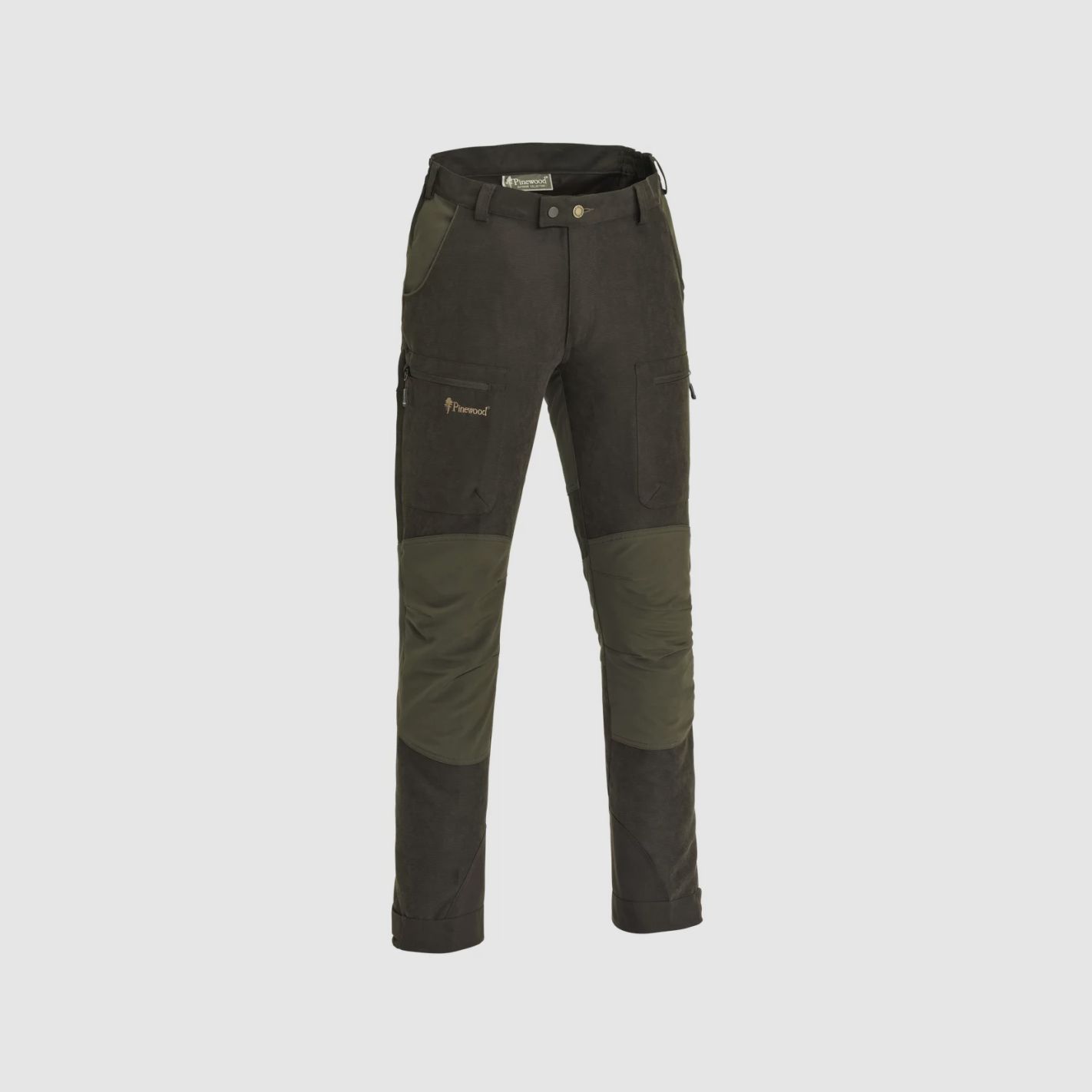 PINEWOOD CARIBOU HUNT HOSE SUEDE BROWN/DARK OLIVE, Bild 1 von 3