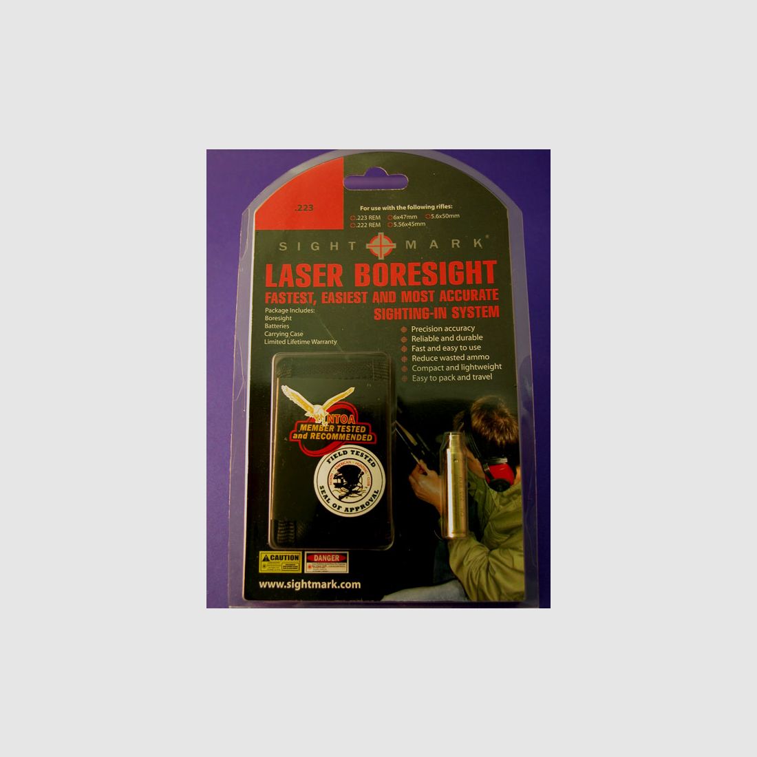 Cartucho láser Sight-Mark Justier para Cal. 223Rem, 222Rem, 6x47, 5,6x47