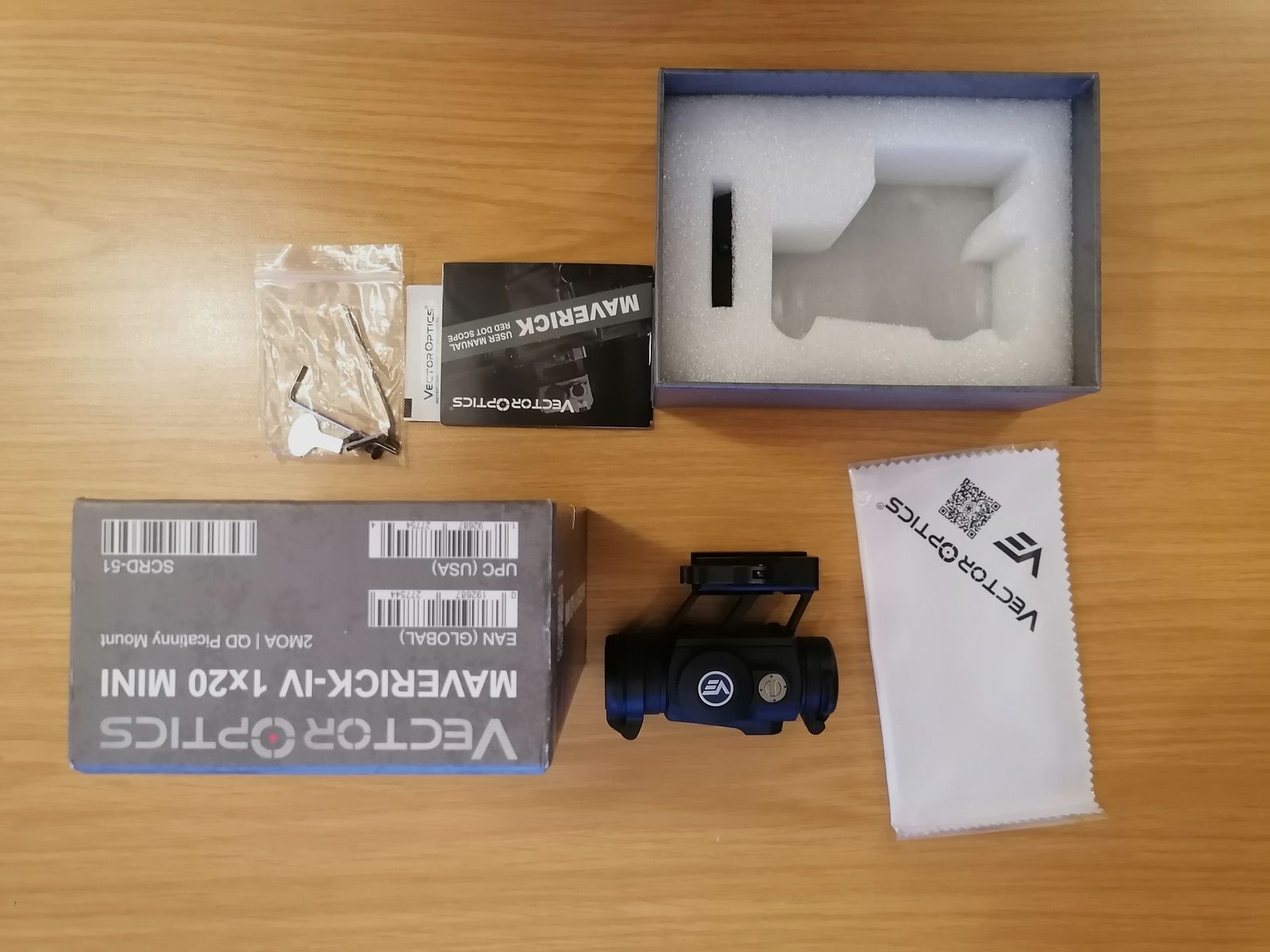 Vector Optics SCRD-51 Maverick-IV 1x20 Min