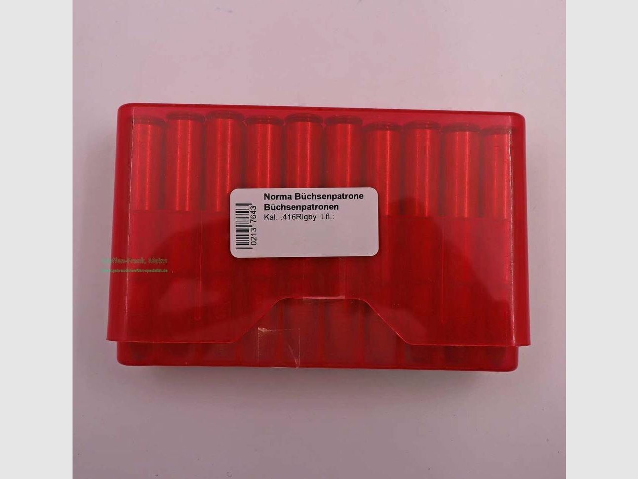 Norma rifle cartridges .416 Rigby
