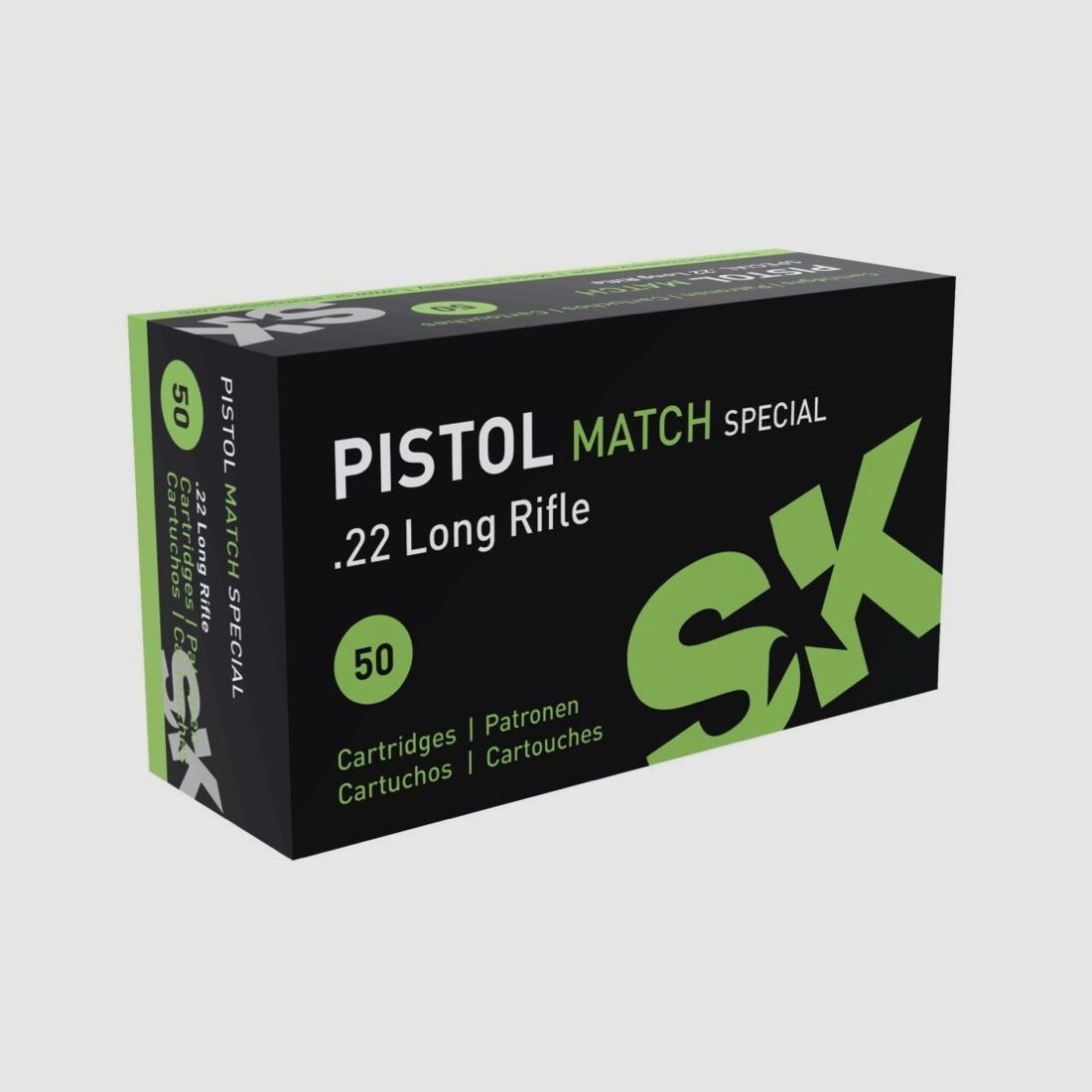 SK Nammo Schönebeck Pistol Match Special 40gr 50St .22lr