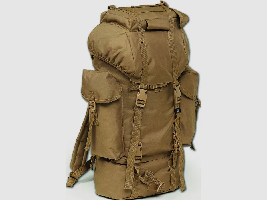 Kampfrucksack 65 Liter - Camel (Beige)