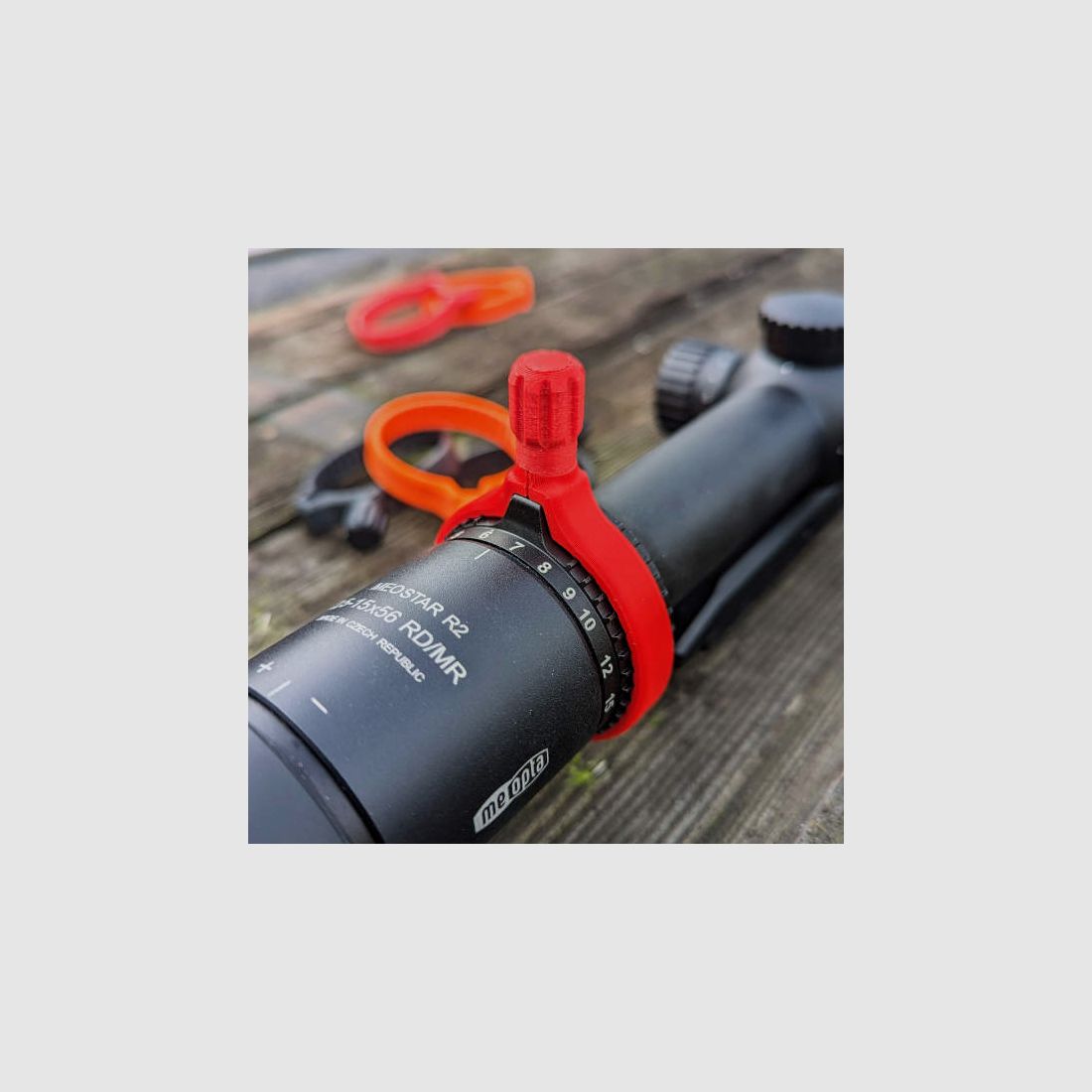 For Meopta Meostar R2: Quick adjustment lever for magnification setting