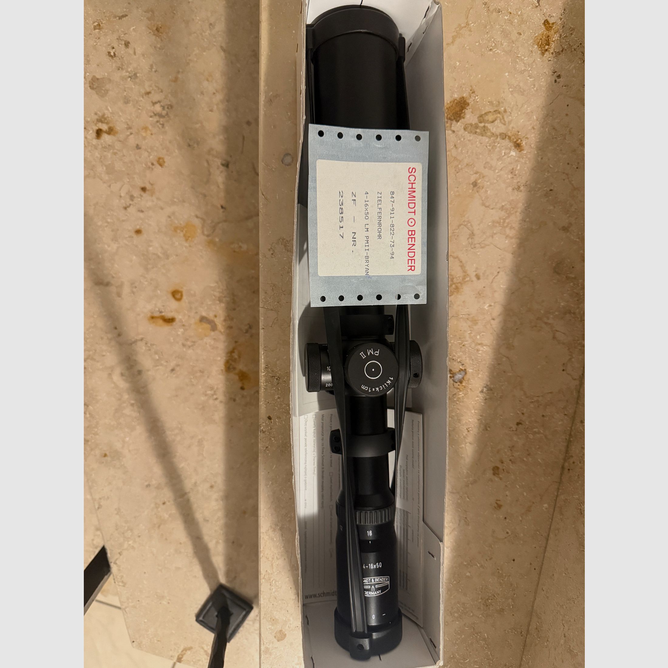 Schmidt & Bender ZF 4-16 x50 PMII