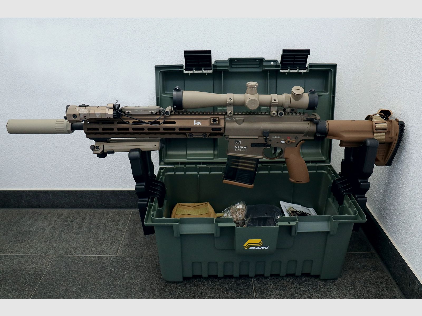 Nowa replika karabinu Airsoft HK M110 A1 S-AEG!