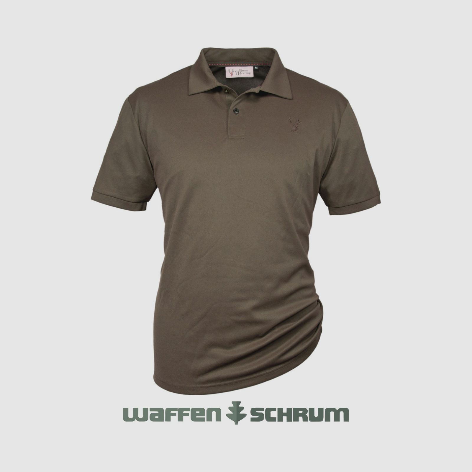 Hubertus Funktions-Poloshirt Piqué Dunkeloliv