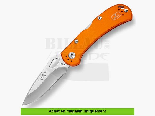 Buck Spitfire Folding Knife Orange