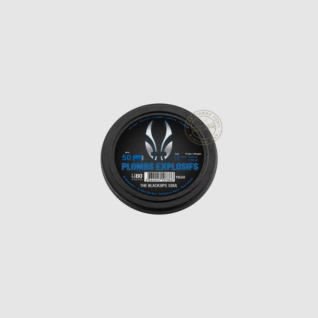 The Black Ops Soul - Flat Head Explosive Pellets - cal. 4.5 mm - x50, image 5 of 5