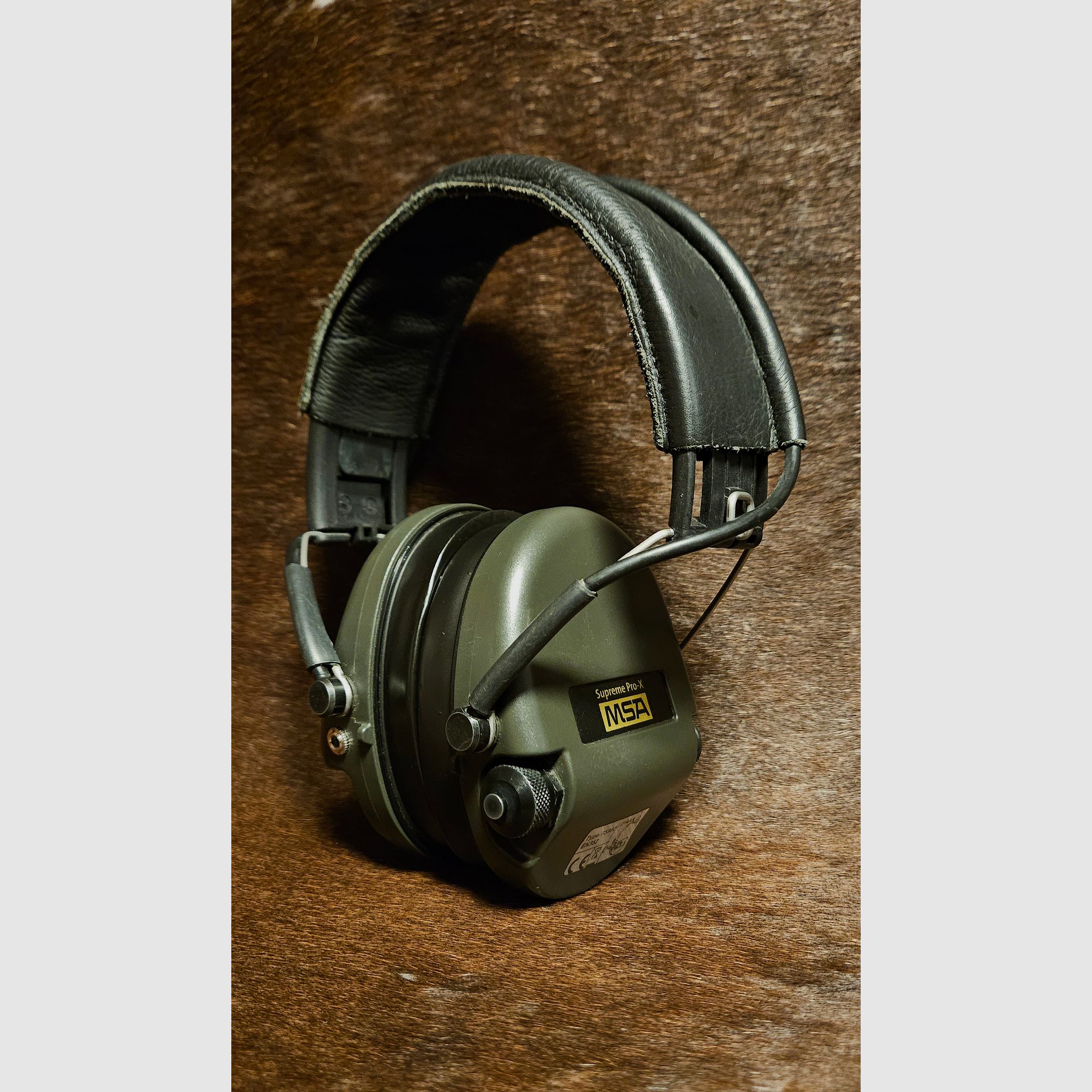 MSA Supreme Pro X - Actieve gehoorbescherming voor jagers en sportschutters