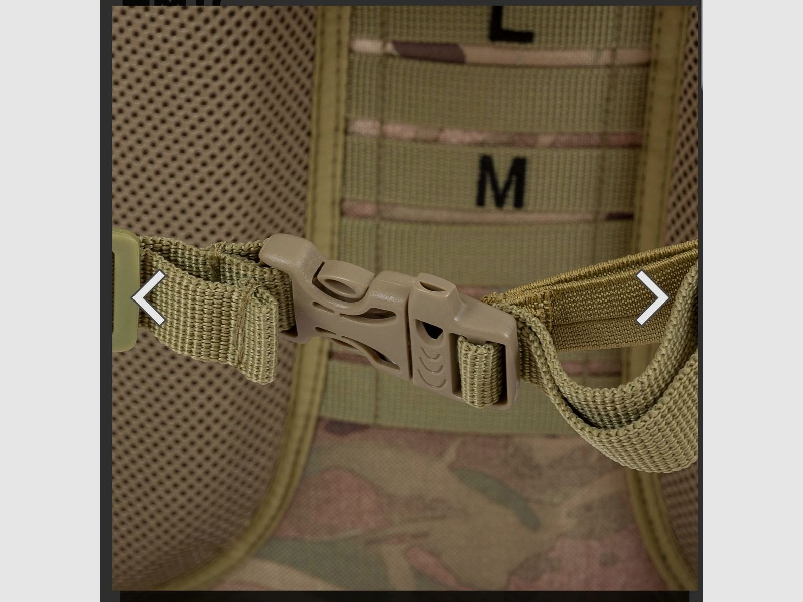 Rucksack Survival, tactique tacheté Pro Force Elite