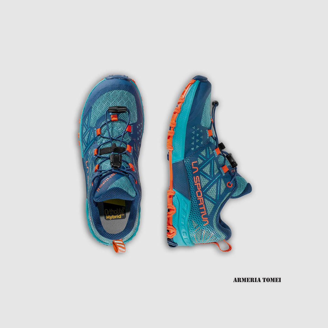 LA SPORTIVA – BIMBO/A – BUSHIDO II JR Lagoon/Storm Blue, imagen 4 de 8