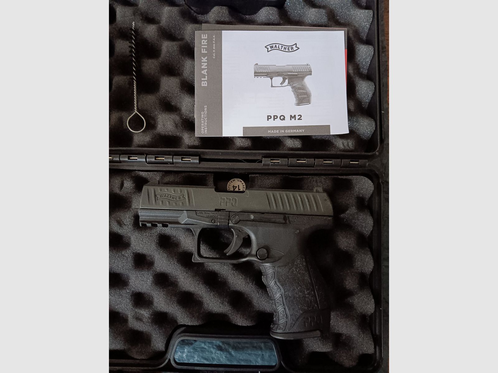 Walther PPQ M2 Pistolet à blanc 9mm