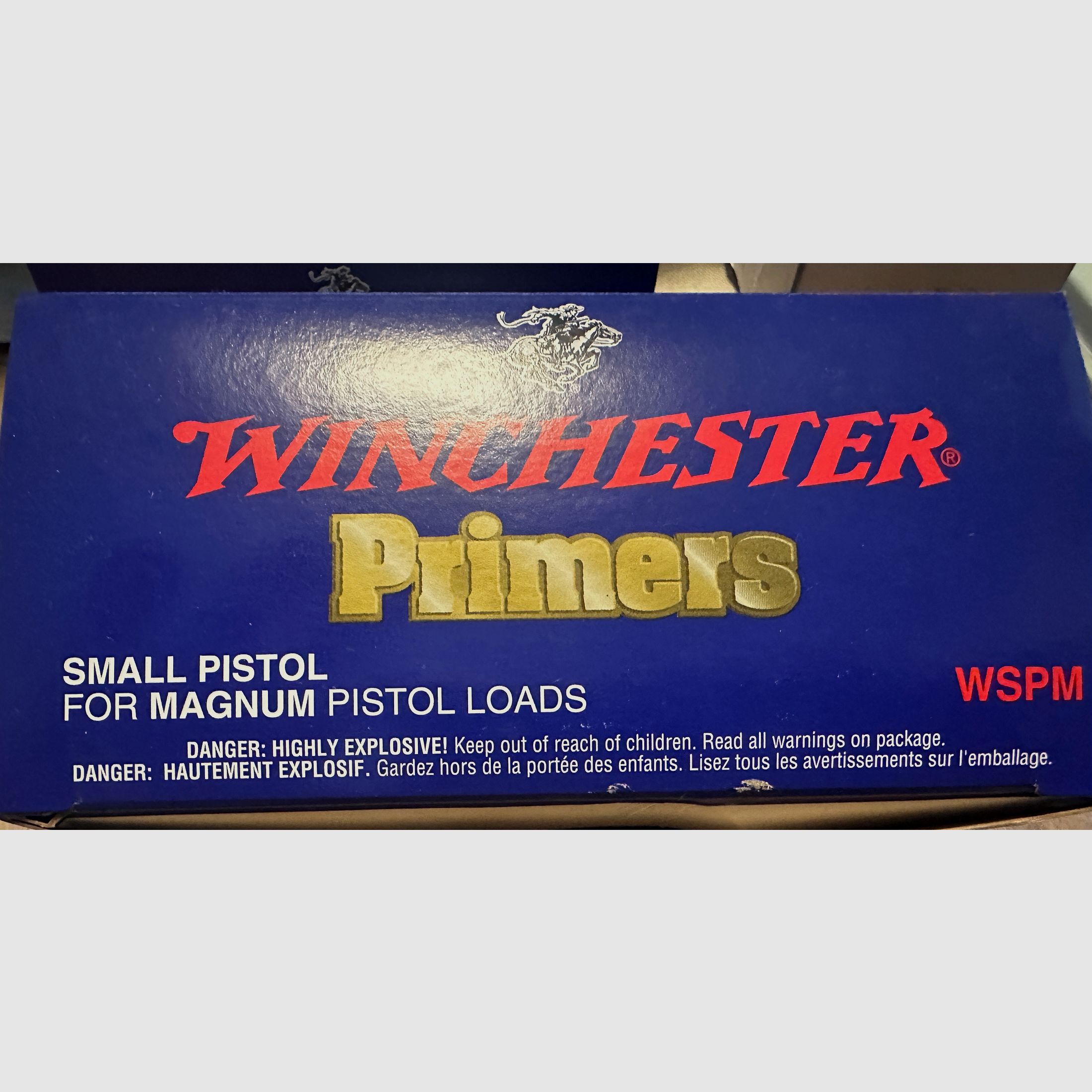 Winchester 900 pieces Small Pistol Primers