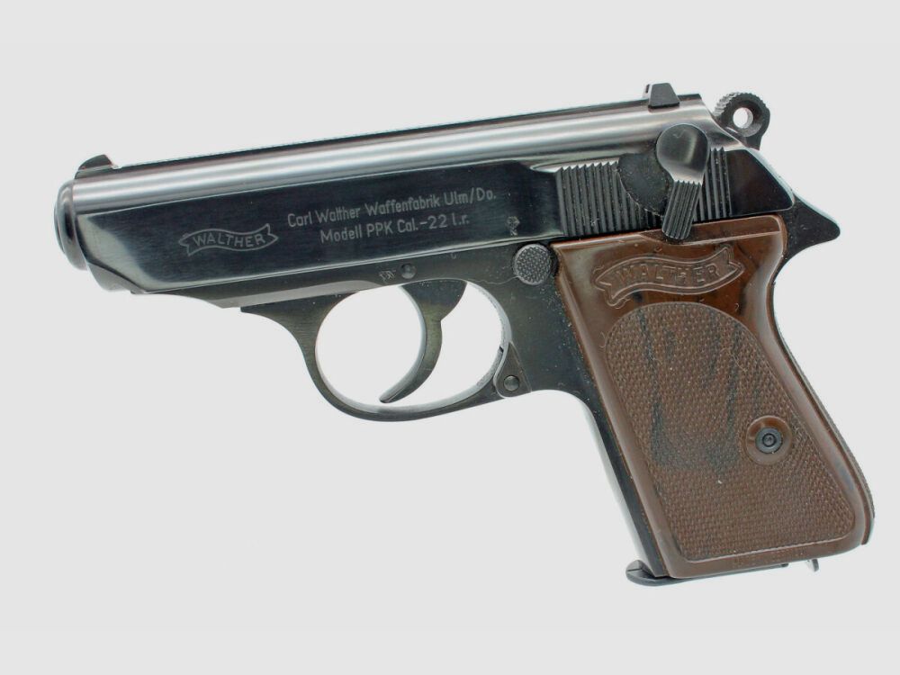 Walther sport- en autoriteitswapens Carl Walther Ulm PPK kal. .22l.r. Top stalen frame