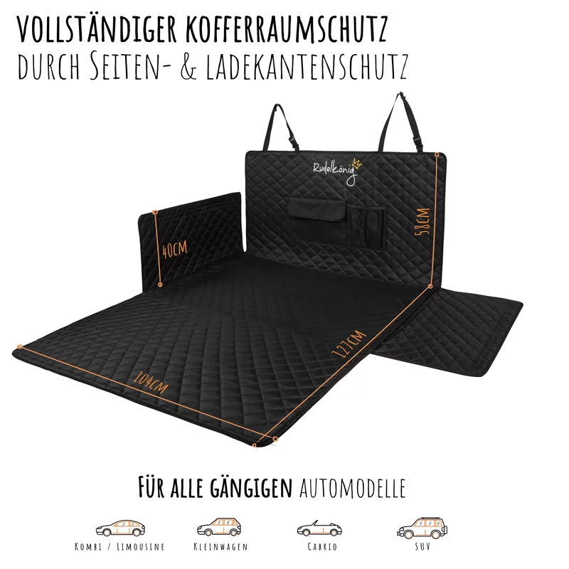 Rudelkönig Kofferraumschutz gesteppt, Bild 2 von 5
