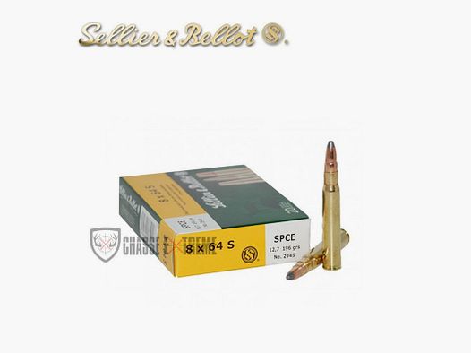 20 cartridges S&B cal 8×64 S 195gr SPCE