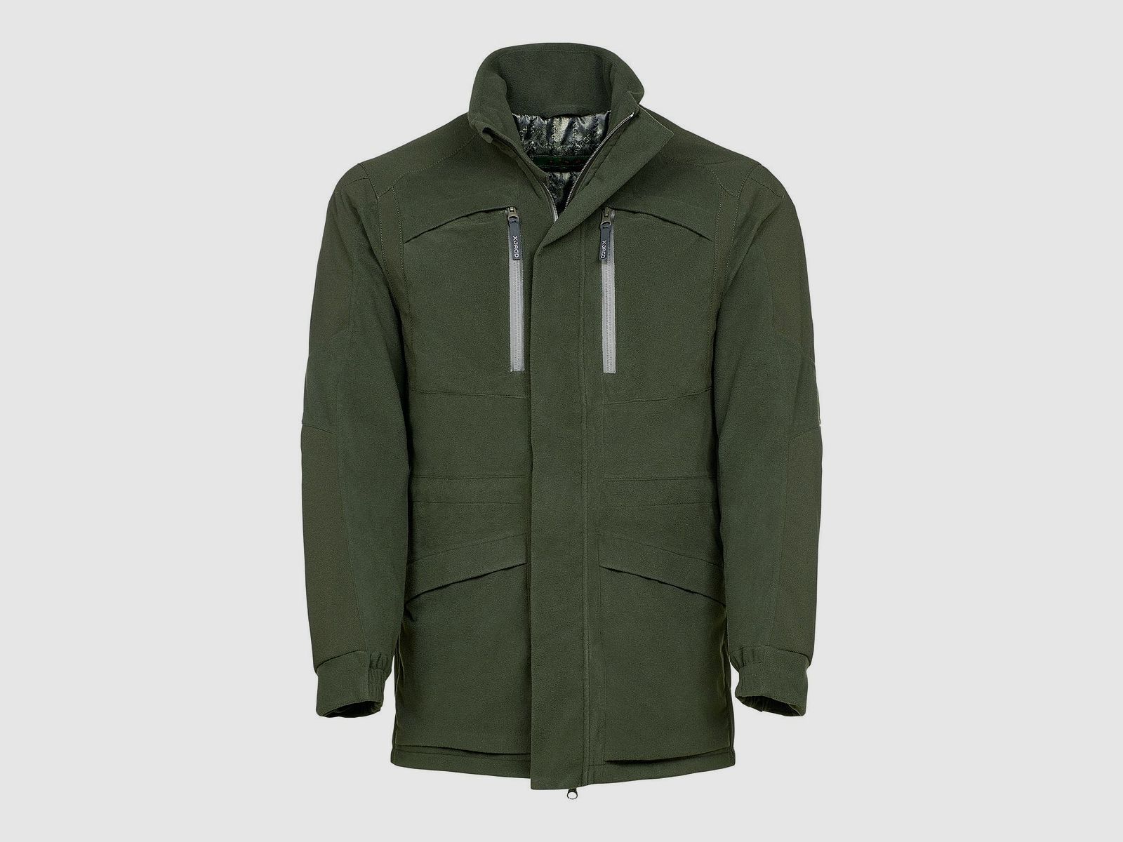 X JAGD Jacke Herren Quebec - Uni Grün  50