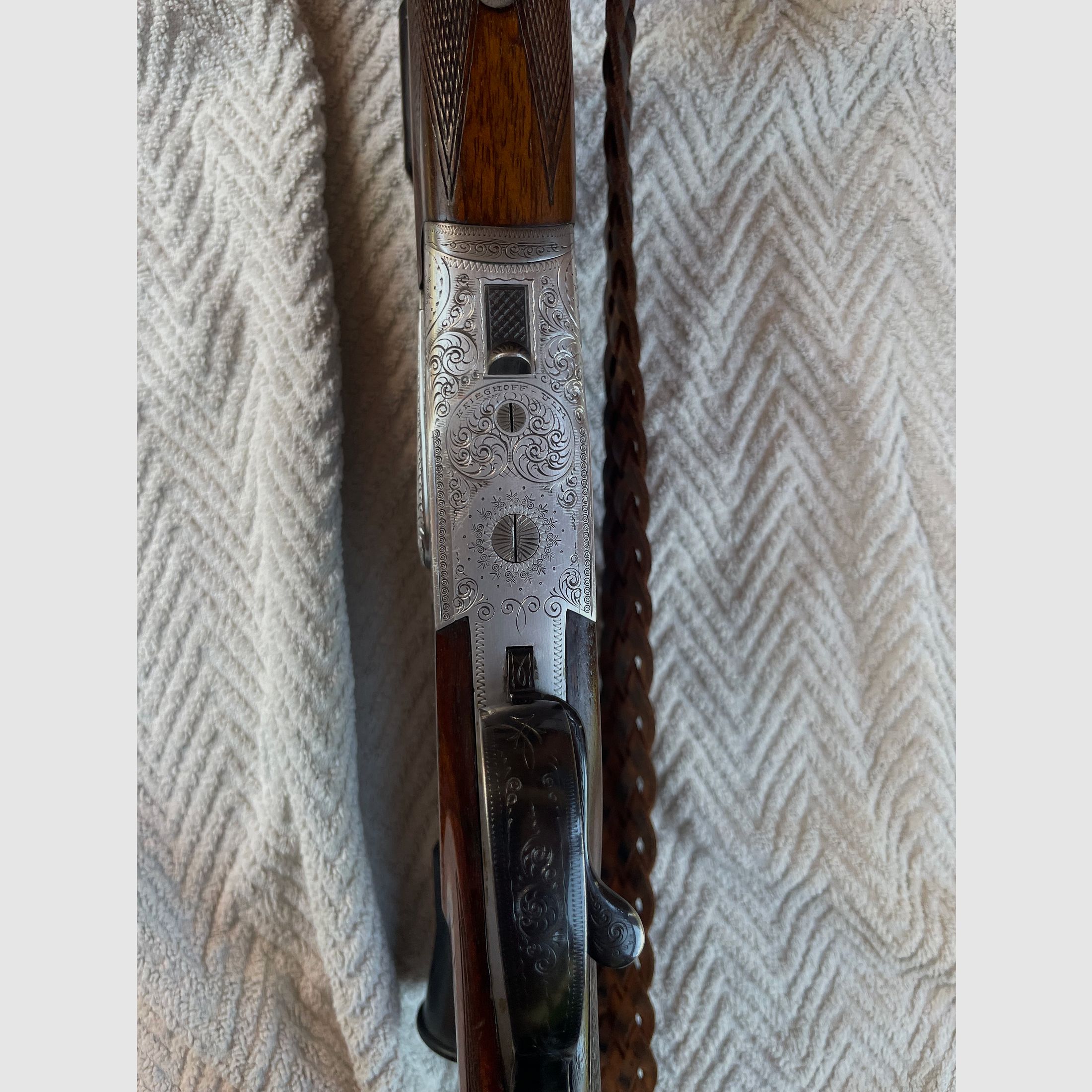 Krieghoff doppietta 7x57R / 16/70, HANDSPANNER, immagine 7 di 8