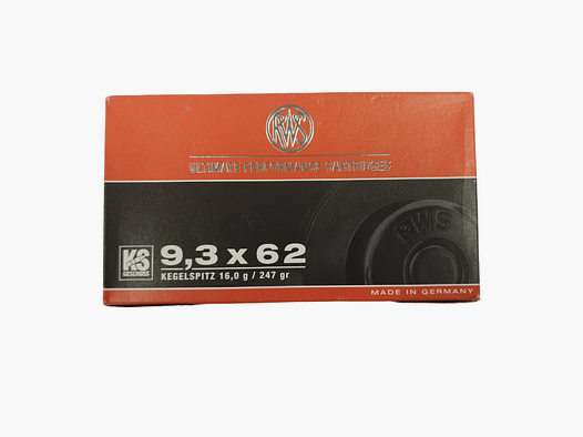 Amunicja RWS 9,3x62 KS 16g