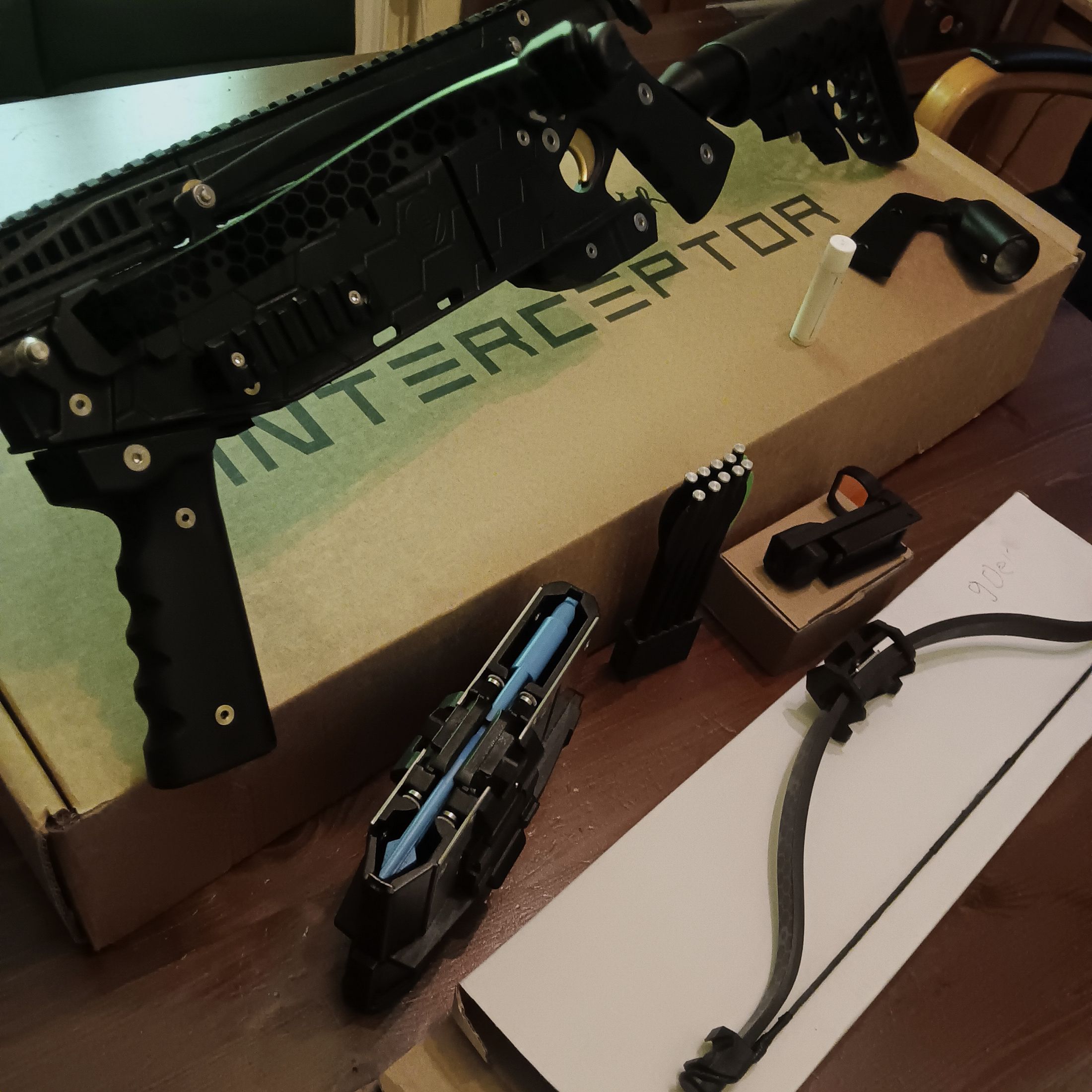 Mey Interceptor ballesta con accesorios