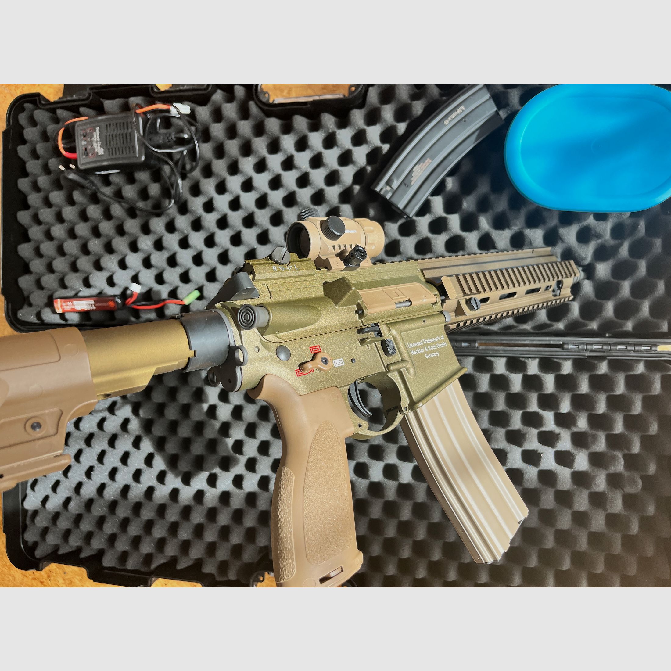 Umarex HK 416 S-AEG in RAL 8000 (Airsoft)