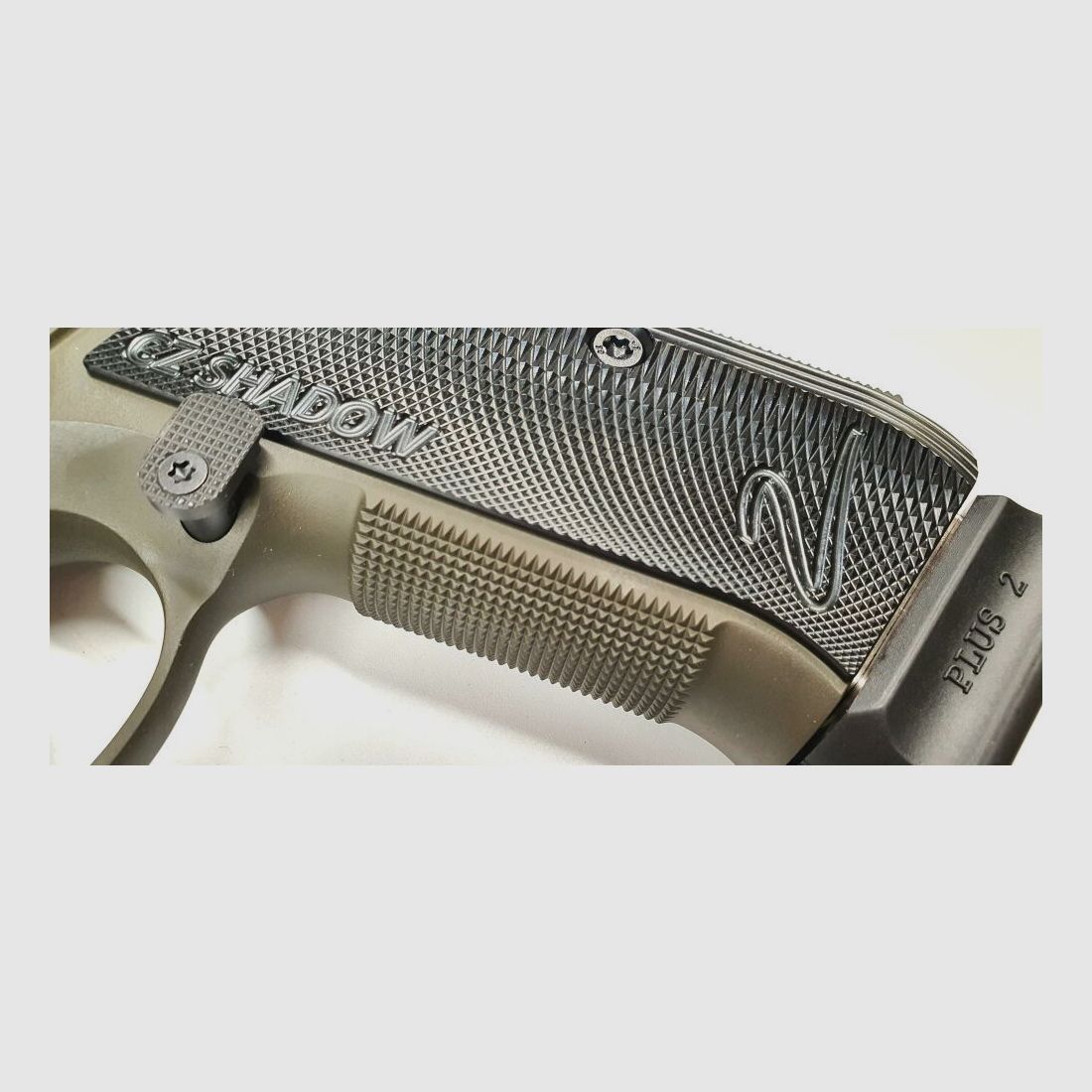 CZ 75 SP - 01, Shadow II OR, Camo Oliv Double Action DA/SA-Abzug